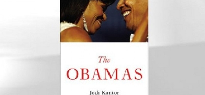 Sampul buku The Obamas