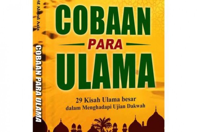 Sampul depan buku Cobaan para Ulama.