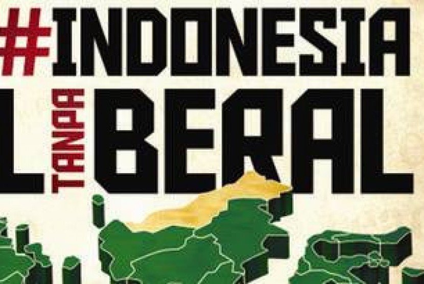  Sampul depan buku Indonesia Tanpa Liberal.