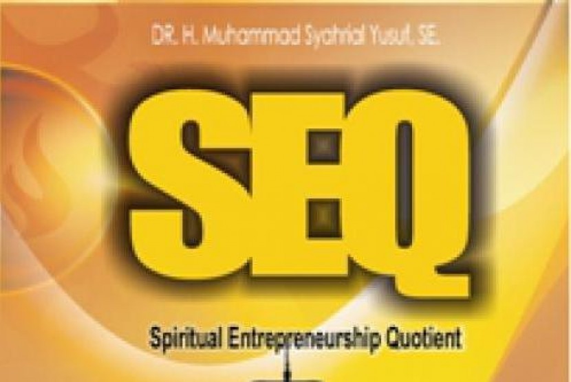 Sampul depan buku Spiritual Entrepreneurship Quotient (SEQ).