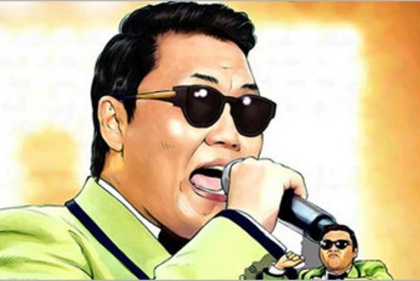 Sampul komik 'Fame:Psy'