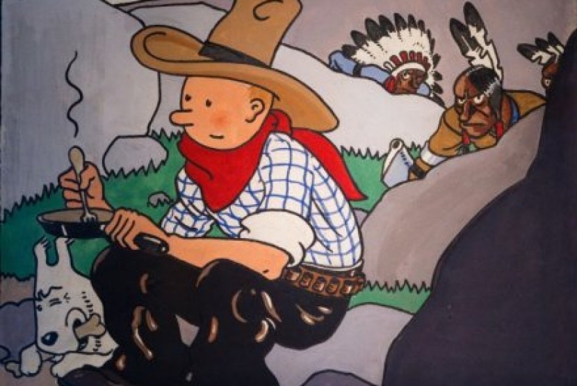 Sampul Komik Tintin termahal