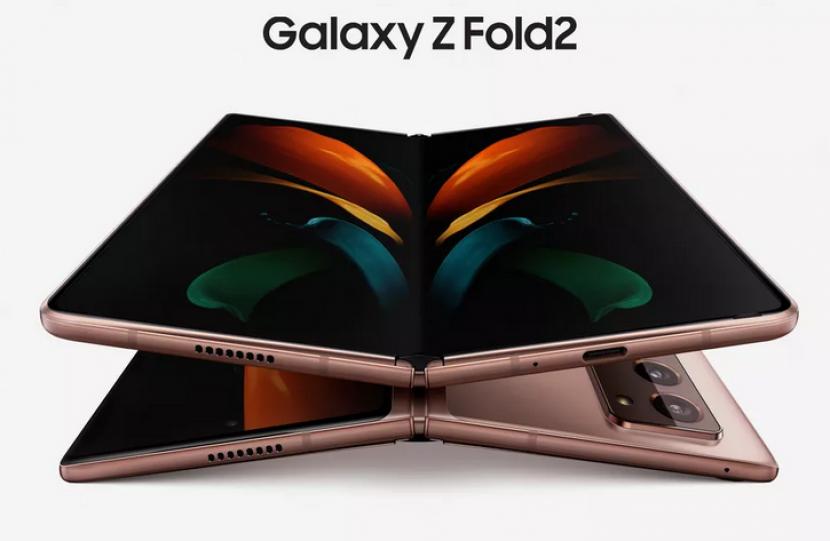 Samsung galaxy Z Fold2. Samsung dikabarkan tidak akan lagi menggunakan penyebutan seri Z untuk ponsel pintar lipat besutannya dan akan menyebut kedua ponsel dengan sebutan Samsung Galaxy Fold4 dan Galaxy Flip4 untuk di sebagian negara-negara Eropa.