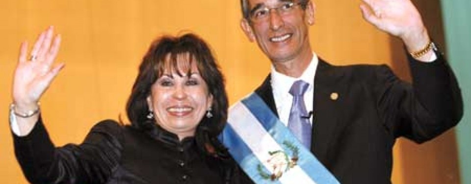 Sandra Torres dan Presiden Alvaro Colom