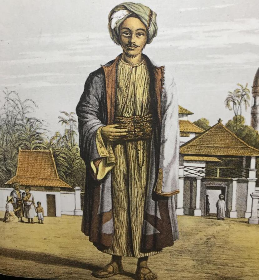 Santri Jawa (Nusantara) di masa lalu. (ilustrasi)