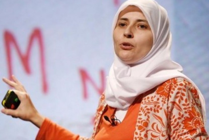 Sarah Joseph masuk 100 Muslim berpengaruh Inggris pada 2006 lalu. Ilustrasi Sarah Joseph