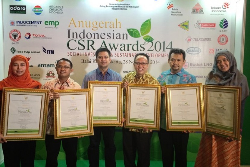 Sarihusadara raih enam penghargaan di ajang Indonesian CSR Awards 2014