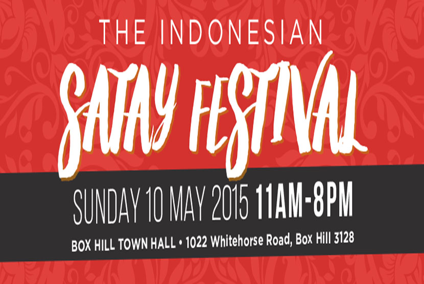 Satay Festival diselenggarakan di Box Hill Town Hall
