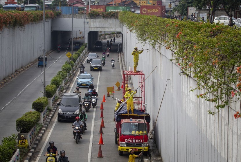 terowongan (underpass) Senen di Jakarta