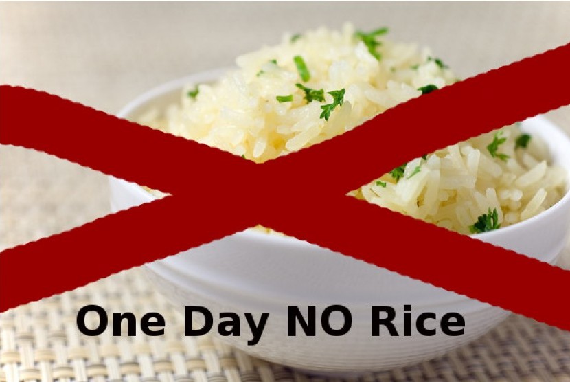 Satu Hari Tanpa Nasi (ilustrasi)