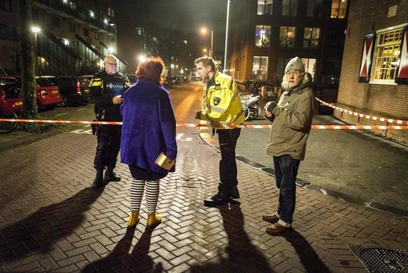 Satu orang tewas dua terluka akibat tembaan di Amsterdam.