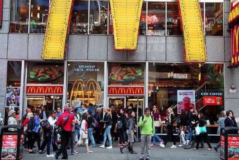 Satu restoran McDonald di Tokyo, Jepang. Pengelola restoran McDonald's di Jepang mengumumkan kenaikan harga pada Jumat (6/1/2023).