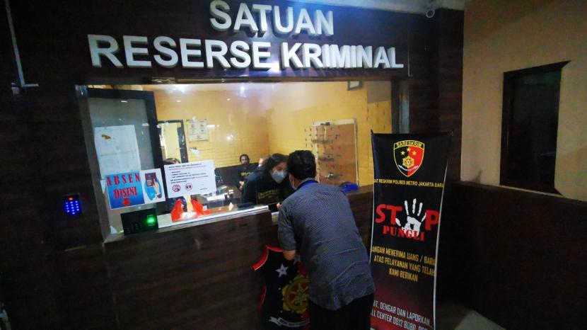 Layanan satuan reserse kriminal Polres Jakarta Barat.