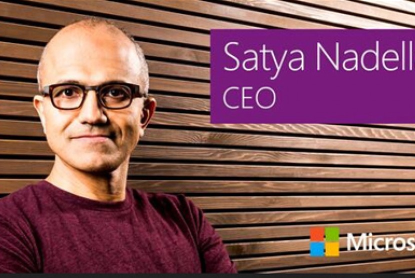 Satya Nadella, CEO baru Microsoft. 
