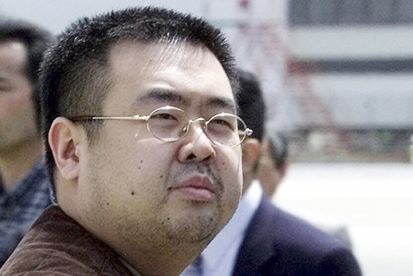 Saudara seayah Pemimpin Korea Utara Kim Jong-un, Kim Jong-nam.