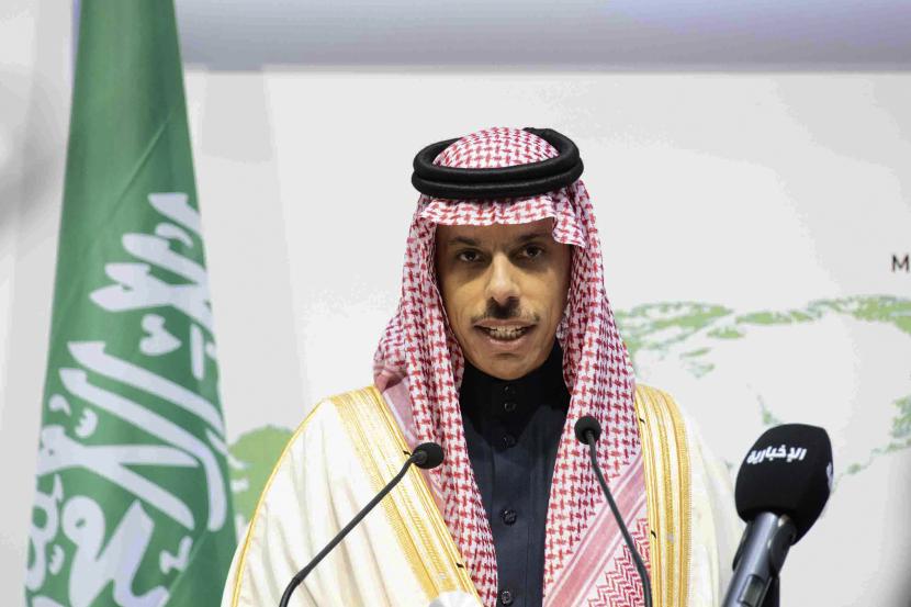 Saudi Foreign Minister Prince Faisal Bin Farhan Al-Saud