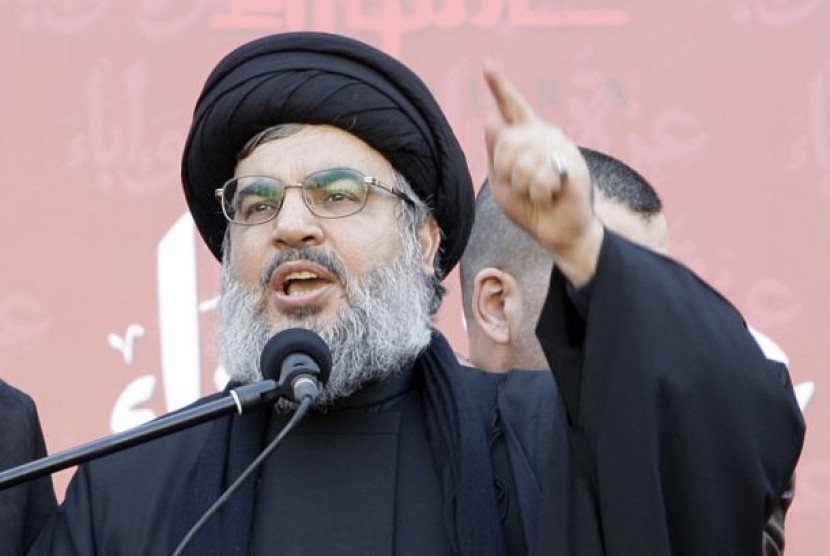 Sayyed Hassan Nasrallah, mengingatkan Muslim harus tentang Zionis Israel 