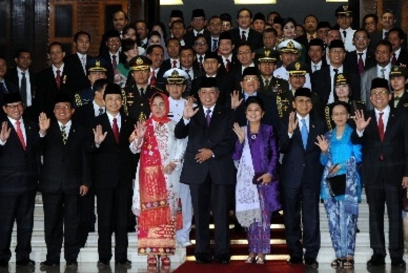 SBY in a state of the nation address at a plenary session of the House of Representative on Friday