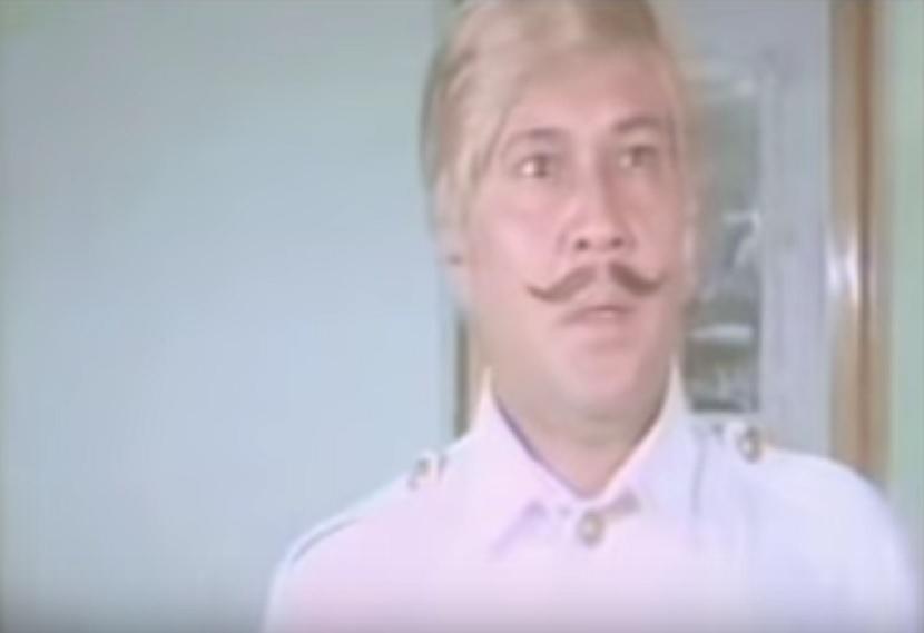 Schout Heyne yang diperankan A. Hamid Arief dalam film Si Pitung.