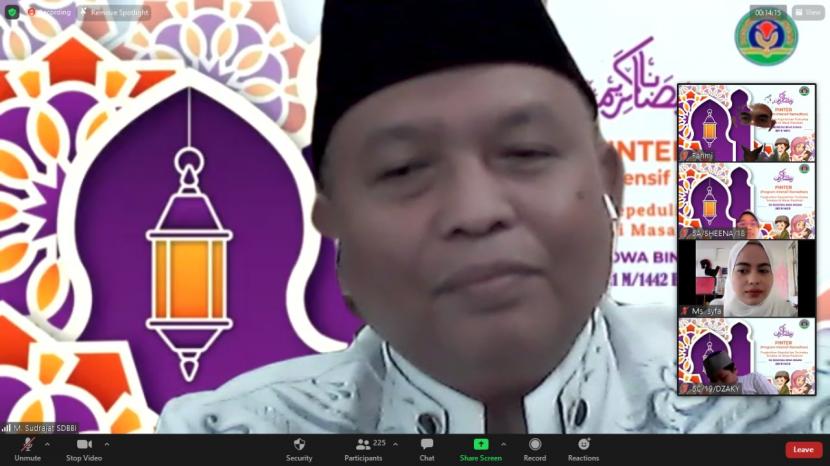 SD  Bosowa Bina Insani Bogor mengadakan kegiatan Pekan Intensif Ramadhan (Pinter), 3-6 Mei 2021.