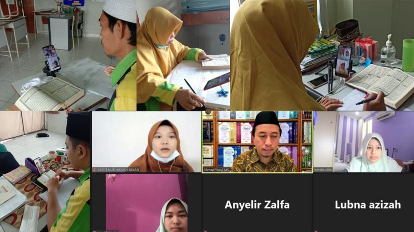 SDIT dan SMPIT Nur Hikmah Bekasi menggelar Munaqosyah Quran Metode Ummi yang ke-11, 24-27 Februari 2021.