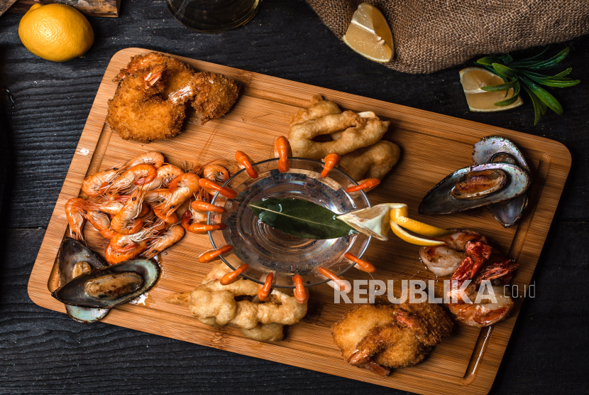 Seafood (ilustrasi). Ada beberapa titik kritis kehalalan seafood yang perlu diketahui Muslim.