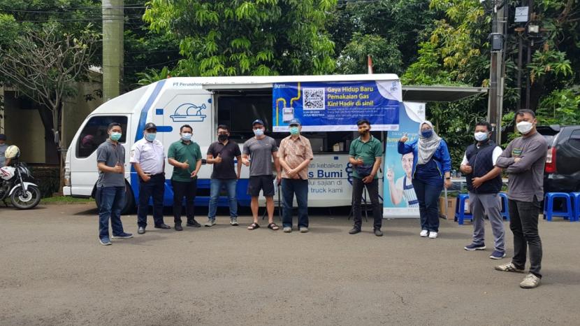 Sebagai bentuk sinergi PGN Grup untuk mendukung kegiatan sosialisasi Jargas Mandiri, PT PGAS Solution menghadirkan Food Truck sebagai salah satu bentuk promosi nyata kepada calon pelanggan rumah tangga.