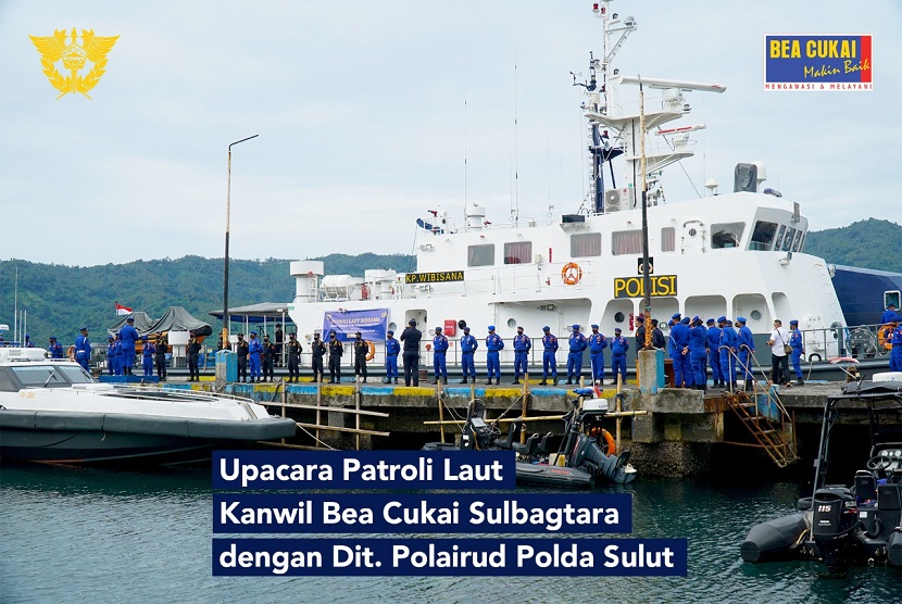 Sebagai upaya meningkatkan pengawasan di wilayah perairan Sulawesi Utara, Bea Cukai bersinergi dengan Direktorat Polairud Polda. Sejalan dengan sinergi tersebut, dilaksanakan kegiatan patroli laut bersama, yang dibuka pada Rabu (7/7) di Pangkalan Dit. Polairud Polda Sulut di Bitung.