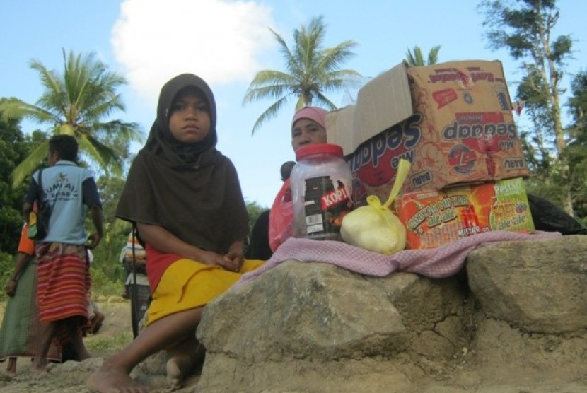 Sebagian boca Muslim di Kecamatan Fautmolo, Kabupaten Timor Tengah Selatan, NTT.
