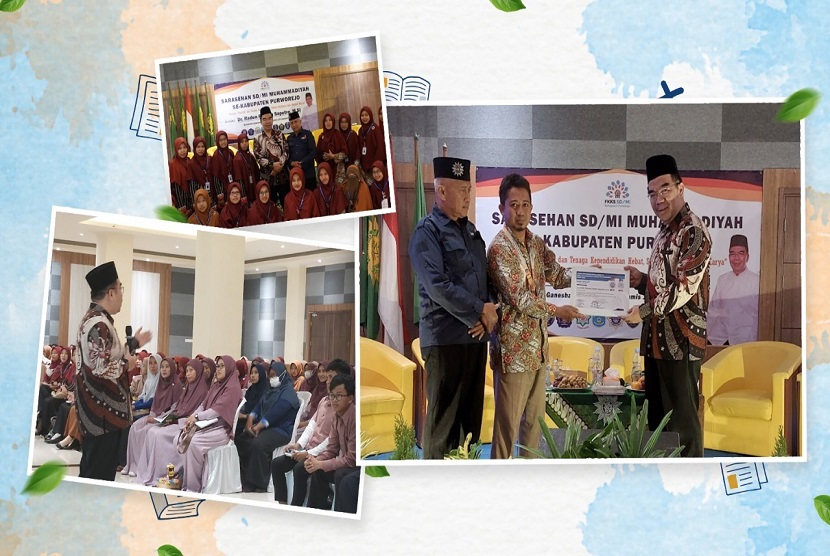 Sebanyak 200 peserta terdiri dari guru, kepala sekolah, dan karyawan Muhammadiyahse-Kabupaten Purworejo mengikuti Sarasehan Guru dan Karyawan FKKS SD/MI  Muhammadiyah se-Kabupaten Purworejo, Kamis (19/1/23). Acara yang bertempat di Gedung Ganesha Convention Hall Purworejo ini mengusung tema Menjadi Guru dan Karyawan Hebat, Sejahtera dan Banyak Karya.