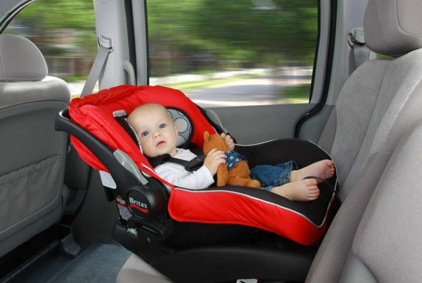 Car seat untuk balita (ilustrasi). IDAI menekankan pentingnya penggunaan car seat bagi balita yang ikut mudik menggunakan mobil.