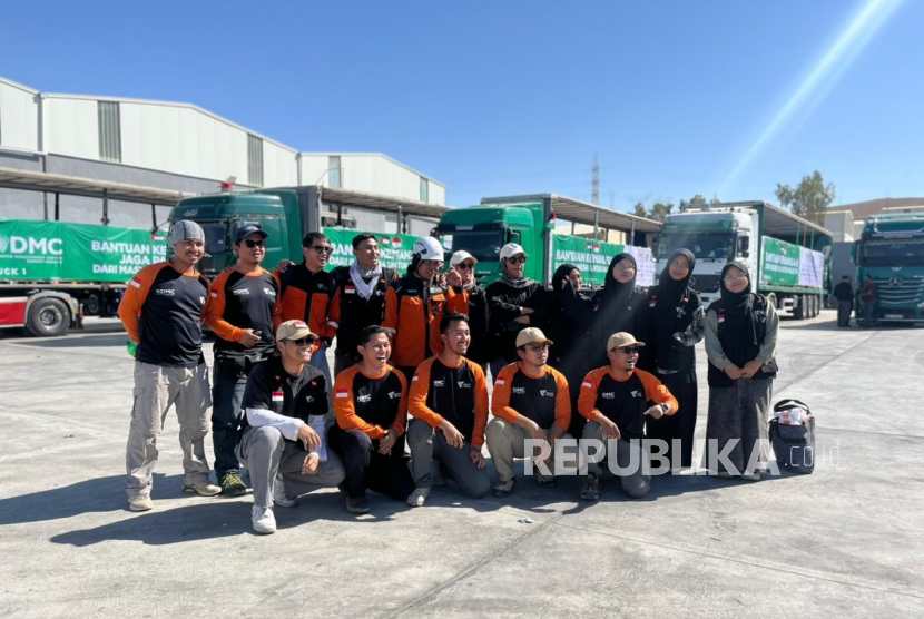 Dari Amman, 96 Ton Bantuan Indonesia untuk Gaza Dikirim Lewat Jalur Darat