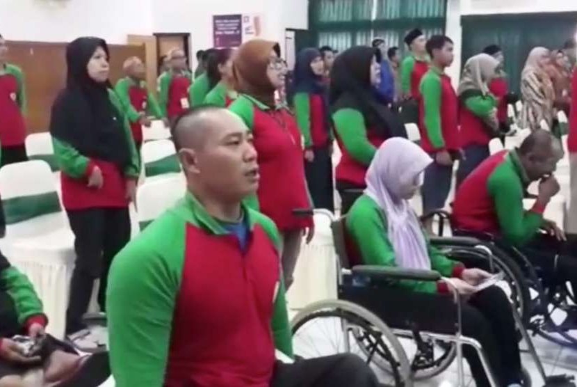 Sebanyak 30 orang penyandang disabilitas di Kabupaten Sleman mengikuti pelatihan hidroponik. 