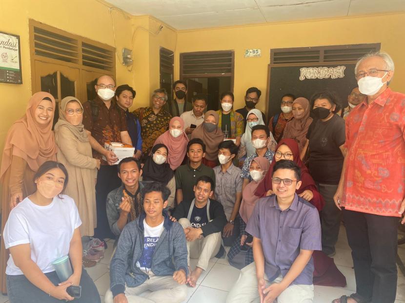 Sebanyak delapan dosen ITB  Bandung mengunjungi Pondok Inspirasi di Bogor, Kamis (21/7/2022)