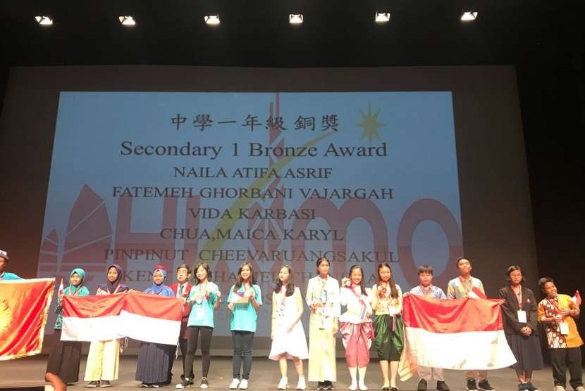 Sebanyak empat siswa SMPIT Nurul Fikri berhasil meraih medali di ajang Hong Kong International Mathematical Olympiad (HKIMO) 2018.