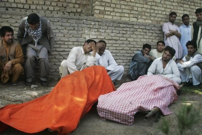 Korban tewas bom bunuh diri di provinsi Herat, Afghanistan. (Ilustrasi)