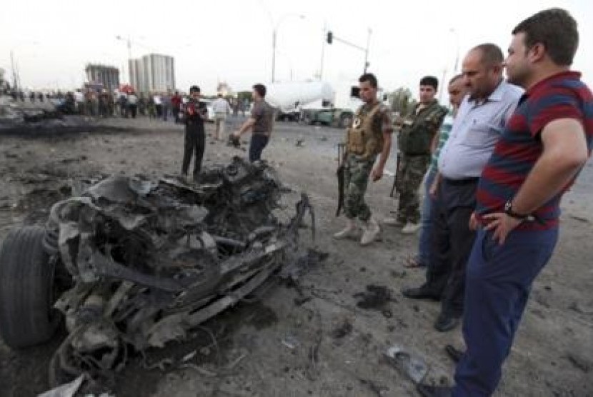 Sebuah bom meledak di Arbil, Irak