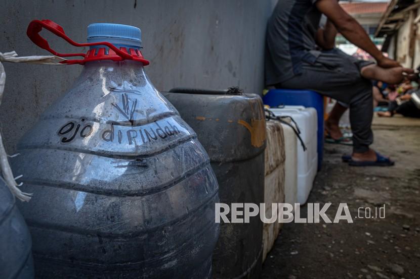 Sebuah galon air mineral (ilustrasi). Mafindo meminta masyarakat untuk mawas terkait polemik kandungan BPA galon isi ulang 