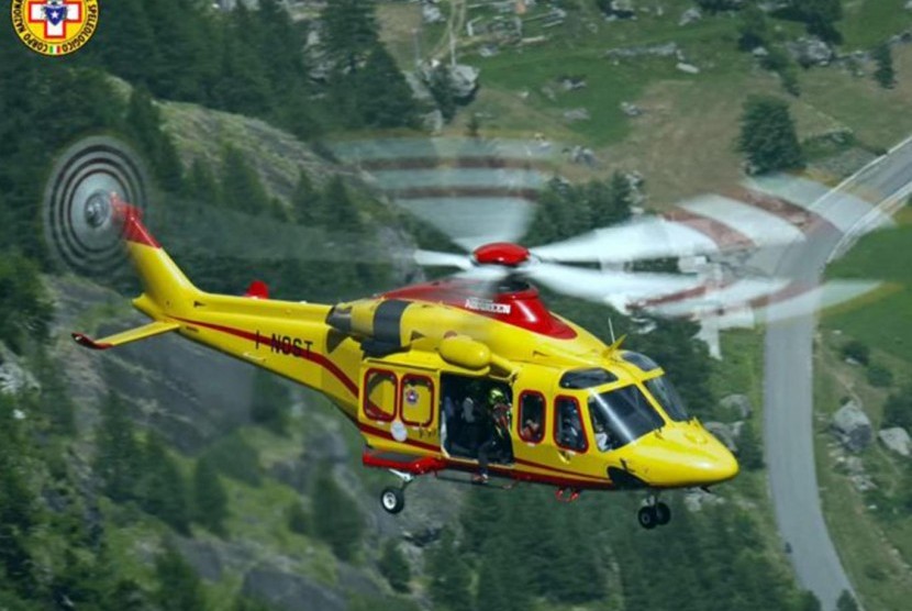Lima orang meninggal dunia dalam kecelakaan helikopter di Italia. Ilustrasi.