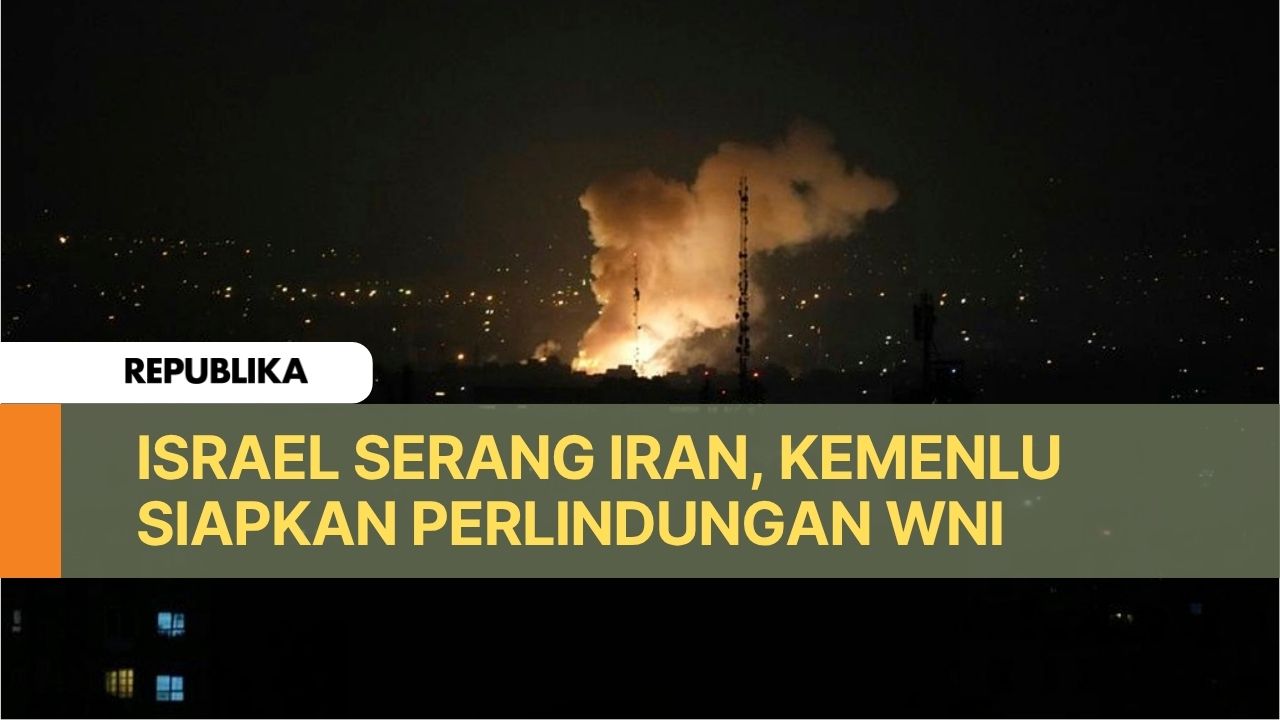 Sebuah ledakan di wilayah Iran