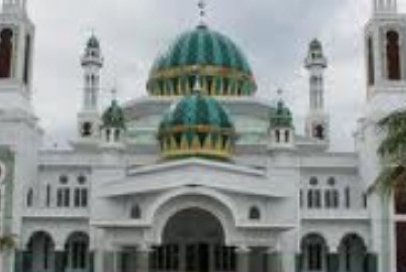 Sebuah masjid di Dumai