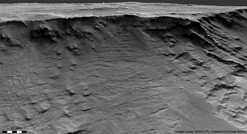 Sebuah satelit mengungkapkan adanya sungai-sungai kuno di Mars secara lebih rinci.