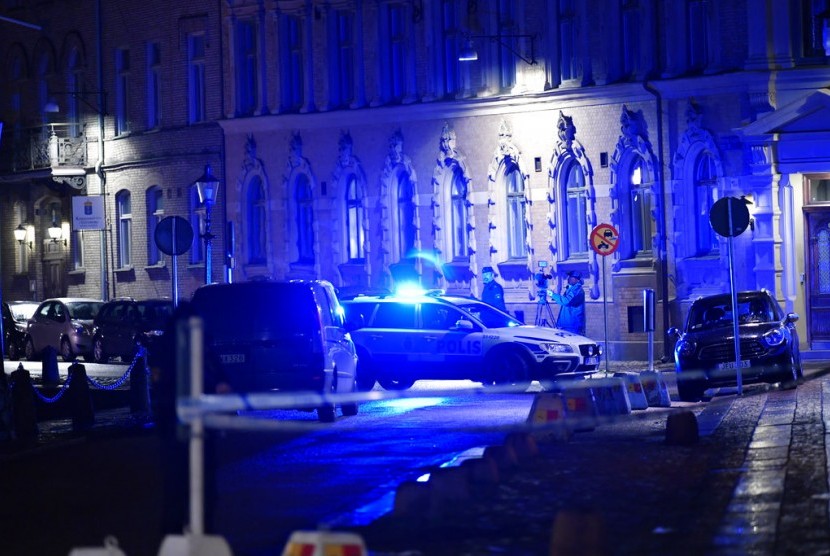 Sebuah sinagog dilempari bom molotov di Gothenburg, Swedia, Sabtu malam (9/12).