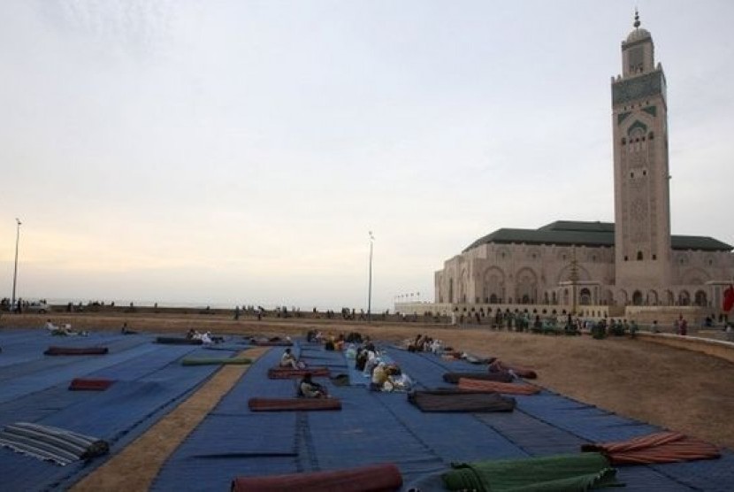 Masjid Hassan II di Maroko. Lebih dari 6.000 Masjid di Maroko Dilengkapi Perangkat Hemat Energi