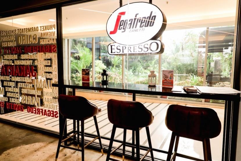 Segafredo Cafe and Bar di Jakarta.