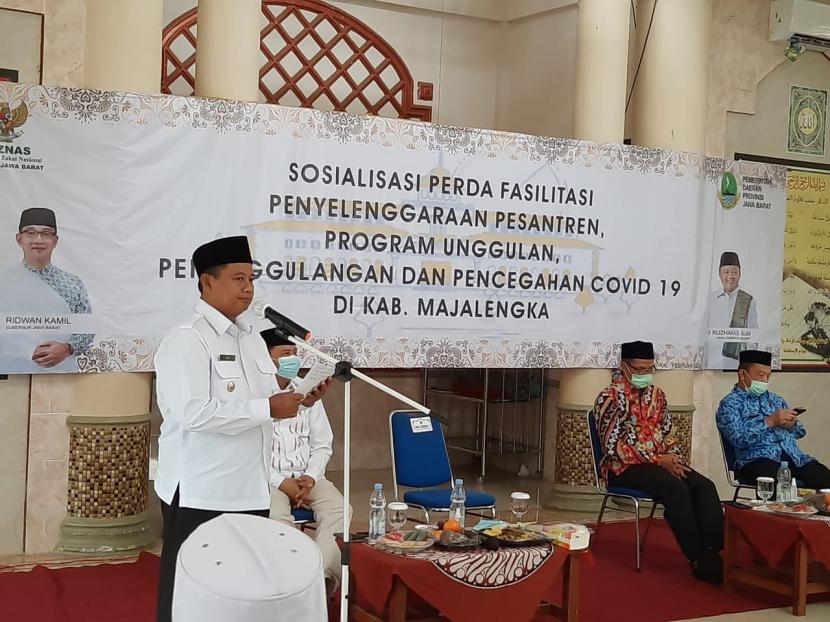 Sejak disahkan DPRD pada 1 Februari 2021, Pemprov Jawa Barat terus menyosialisasikan Perda Penyelenggaraan Pesantren ke kabupaten/kota. 