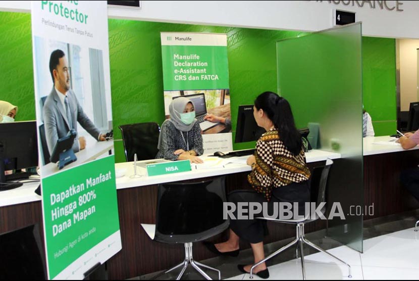 Ilustrasi layanan Manulife Indonesia.