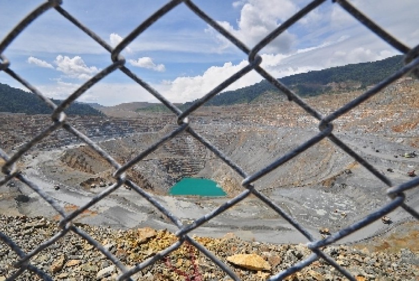 A Newmont's mining site in Batu Hijau, West Nusa Tenggara (file photo)