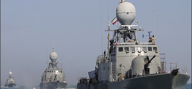 Sejumlah Kapal Perang Iran