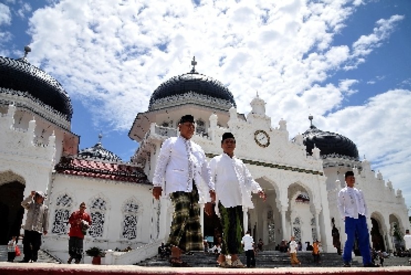 Salah satu ikon kawasan destinasi wisata syariah di Aceh.